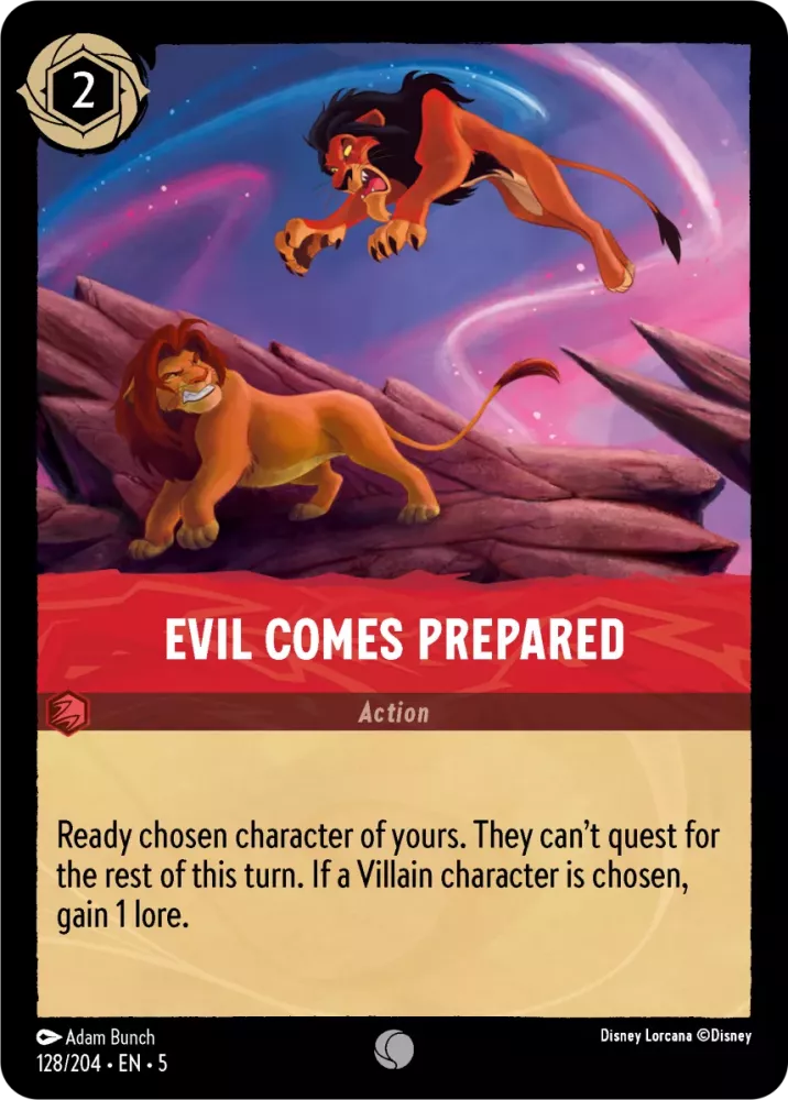 128/204 - Evil Comes Prepared - Shimmering Skies