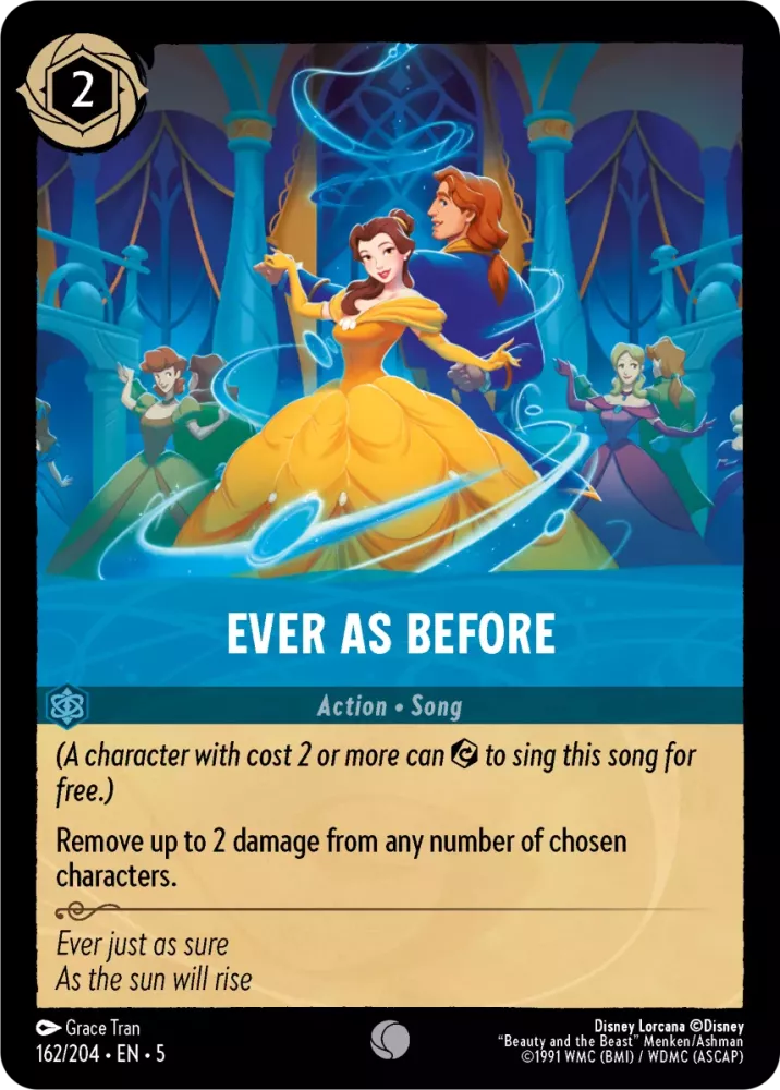 disney lorcana cards uk 162/204 - Ever as Before - Shimmering Skies Choose One:FIC Counter Blitz (Tidus) (G/W/U) Putting It All Together Age_10
