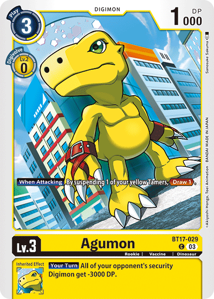 Agumon (BT17-029) - Secret Crisis