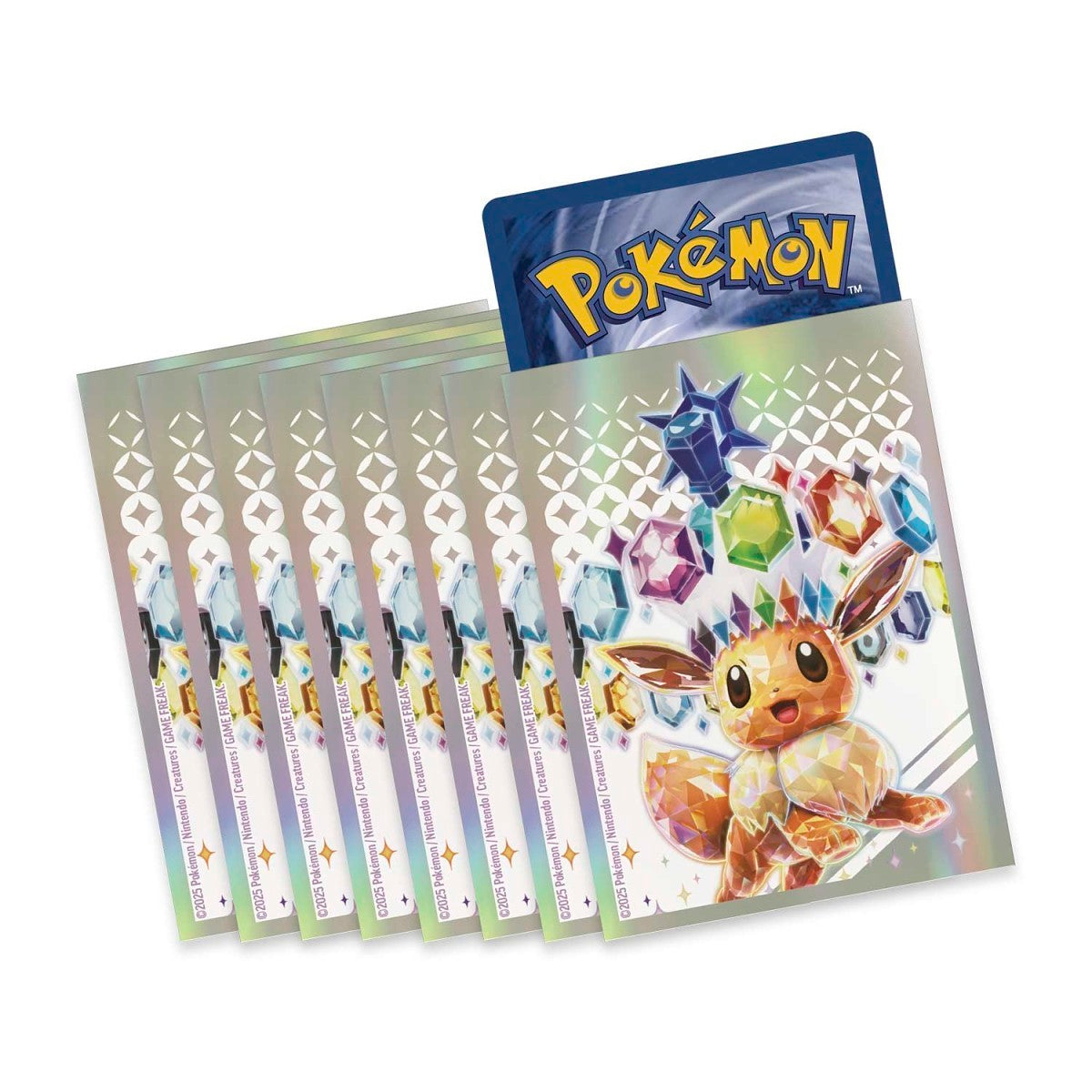 Pokemon TCG - Eevee Prismatic Evolutions Card Sleeves (65 ...