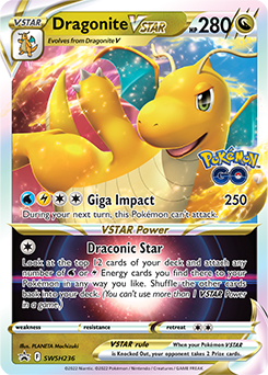SWSH236 Dragonite V Star [SEALED] - Black Star Promo - Pokemon Card   Collectbydesign