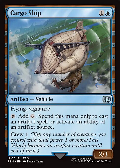 0047 Cargo Ship - Final Fantasy