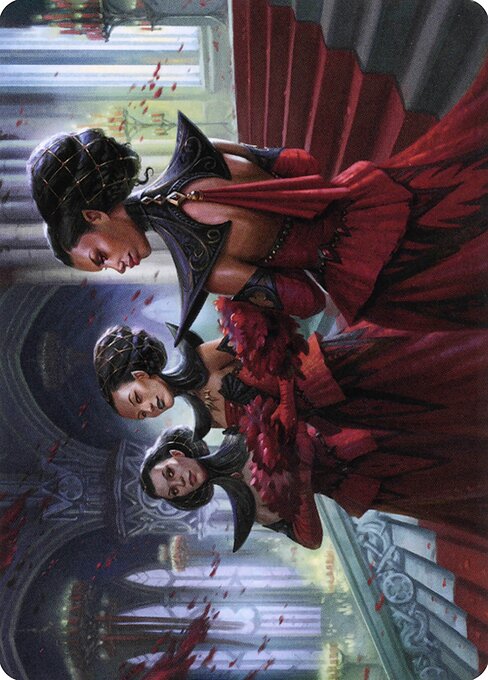 mtg crimson vow art cards Thalia, Guardian of Thraben Art Card [Innistrad: Crimson Vow Art Serie main image 0