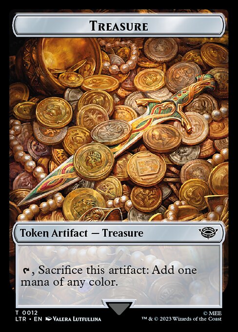0012 Treasure Token - Lord of the Rings: Tales of Middle-Earth