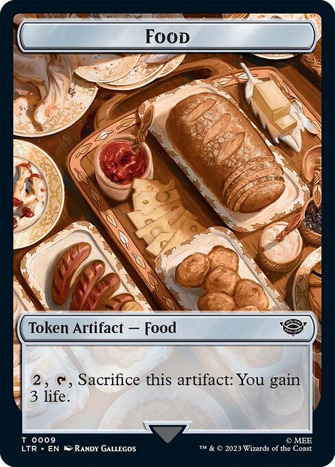 0009 Food Token - Lord of the Rings: Tales of Middle-Earth